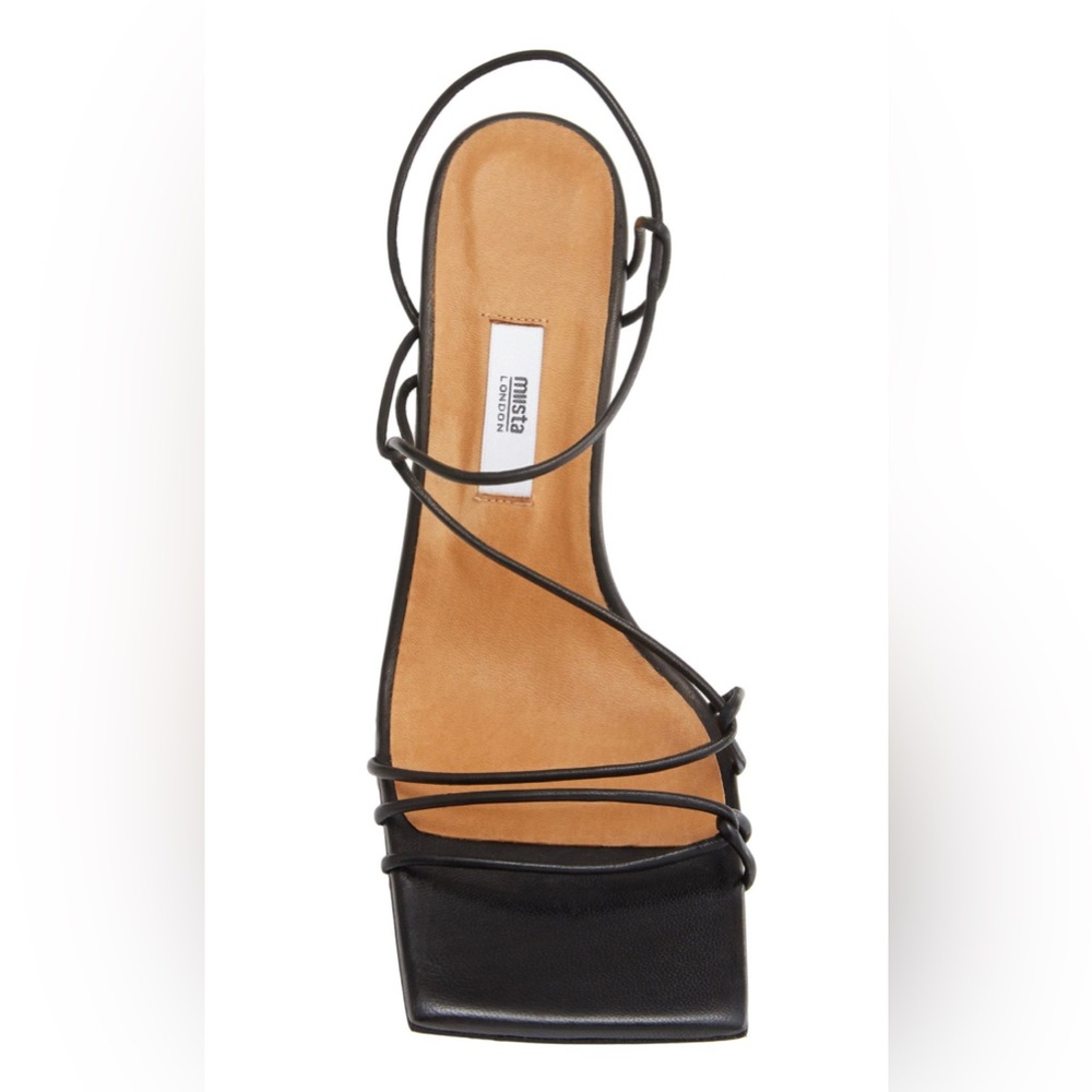 Miista Black Strappy Heels - Picture 4 of 6